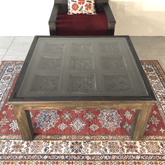 Indian Hand Carved Solid Wood Coffee Table C5